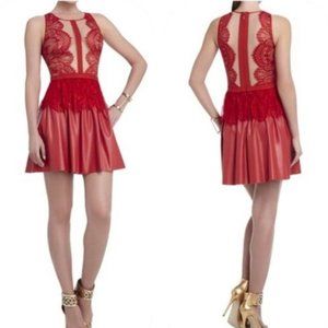 BCBG MaxAzria Layton Red Dress